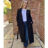 Black Brave Soul Virgo Long Coat Size 8