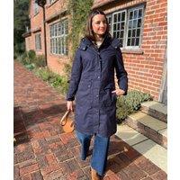 Navy Loxley Waterproof Coat Size 6