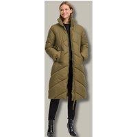Olive Bybomina Long Padded Puffer Coat Size 12