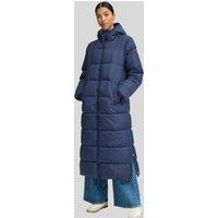 Navy Long Hooded Puffer Coat Size 20