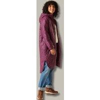 Fig Purple Triea Quilted Jacket Size 10