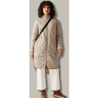 Taupe Triea Quilted Jacket Size 18
