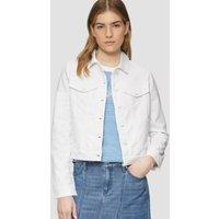 White Stretchy Denim Jacket Size 16