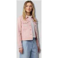 Pink Stretchy Denim Jacket Size 6