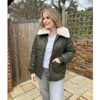 Khaki Perry Padded Jacket Size 8