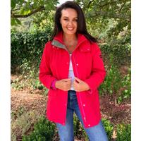 Red Right as Rain Waterproof Coat Size 10
