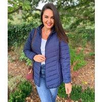Navy Padded Coat Size 12