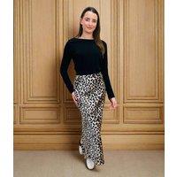 Animal Print Midi Skirt Size 12