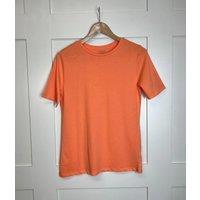 Coral Straight Cotton Tee Size 6