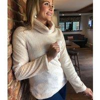 Ivory Bardou Fleece Jumper Size 14