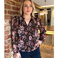 Floral Vintage Print Blouse Size 20