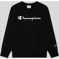 Black Champion Unisex Sweatshirt Size M