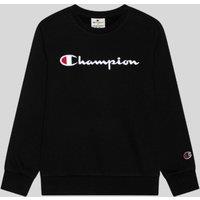 Black Champion Unisex Sweatshirt Size S