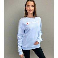 Blue Champion Unisex Sweatshirt Size L