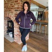 Plum Newhill Hooded Full Zip Fleece Size 10