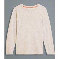 Oatmeal Marl Long Sleeve Top Size 12