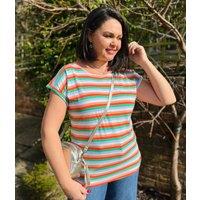 Striped Essentials T Shirt Size 18