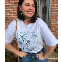 White Palm Premium Cotton T Shirt Size 8