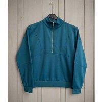 Green Casual Luxe Zip Top Size 8/10