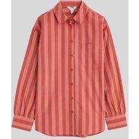 Ex Seasalt Sea Path Oversized Striped Poplin Shirt Size 8