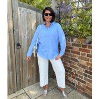 Blue Chambray Shirt Size 10/12