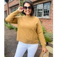 Ochre Ex Seasalt Rippling Tide Jersey Sweatshirt Size 24
