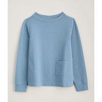 Blue Ex Seasalt Rippling Tide Jersey Sweatshirt Size 20