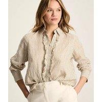 Selene Striped LInen Shirt Size 10