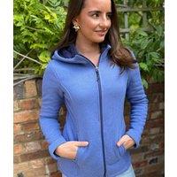 Blue Sherpa Lined Luxe Fleece Size 8/10