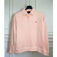 Pale Pink Pigment Dyed Rugger Sweatshirt Size 6