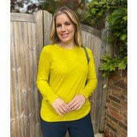 Lime Clara Long Sleeve Top Size 24