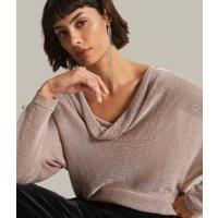 Malti Metallic Cowl Neck Knit Size 6/8