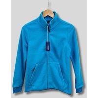 Aqua Full Zip Fleece Top Size 8