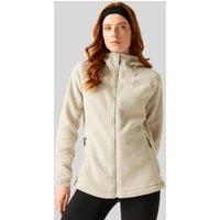Cream Regatta Elinn Hooded Fleece Size 16