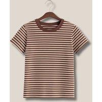 Striped Cotton T-Shirt Size 10
