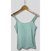 Mint Lace Trim Cami Top Size 22
