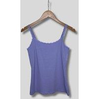 Lilac Lace Trim Cami Top Size 12