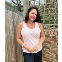 Pink Relaxed Vest Top Size 20
