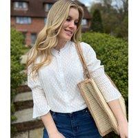 Brakeburn Cream Clover Blouse Size 10