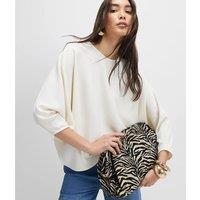 Ivory Batwing Blouse Size 10