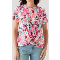 Multi Print Twist Front Top Size 18/20