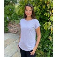 Lilac Cotton Cap Sleeve T Shirt Size 4/6