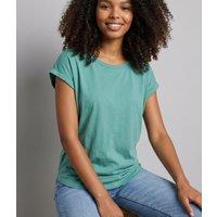 Aqua Cotton Cap Sleeve T Shirt Size 4/6