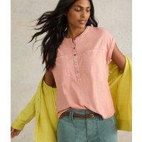 Pink Beth Cotton Jersey T Shirt Size 24