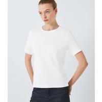 White Organic Cotton Short Sleeve T Shirt Size 6