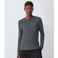 Grey Organic Cotton Long Sleeve T Shirt Size 12