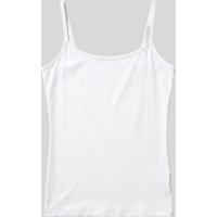 White Cotton Rich Secret Support Vest Size 6