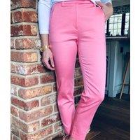 Pink Mia Slim Leg 7/8 Trousers Size 18L