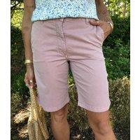 Pink High Waisted Chino Shorts Size 10