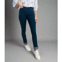 Indigo Stretch Slim Leg Jeans Size 12R